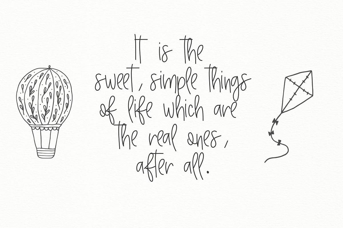 Baked Goods - Handwritten Font preview 4