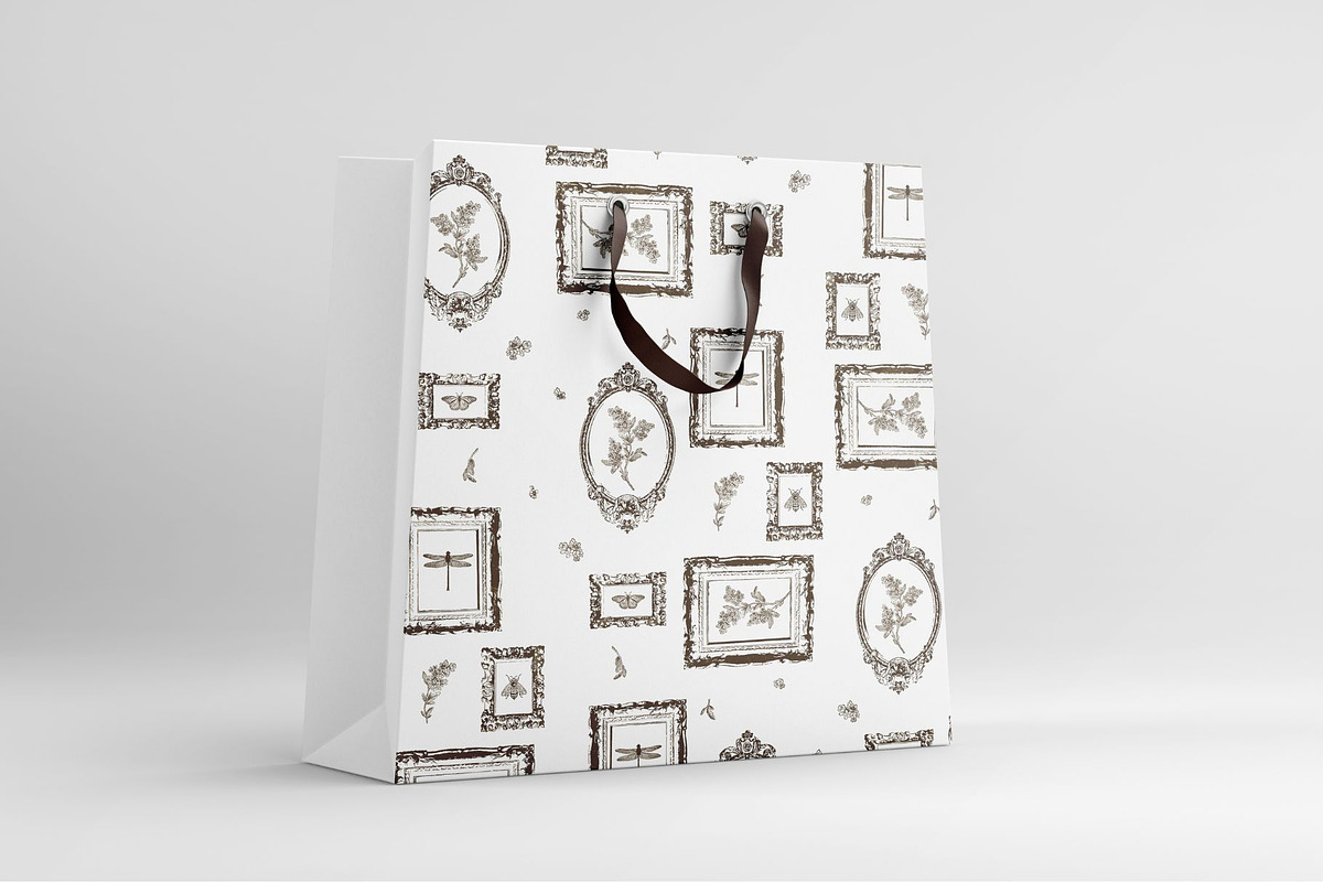 Garden Gallery: A Seamless Pattern, a Pattern Graphic by MouseGrey (Photo 5 of 10)