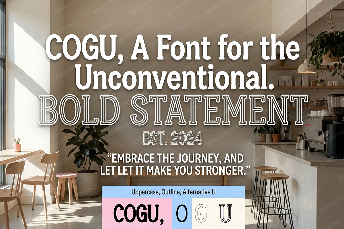 Cogu - Sophisticated Modern Serif, a Serif Font by Astuti Studio (Photo 5 of 23)