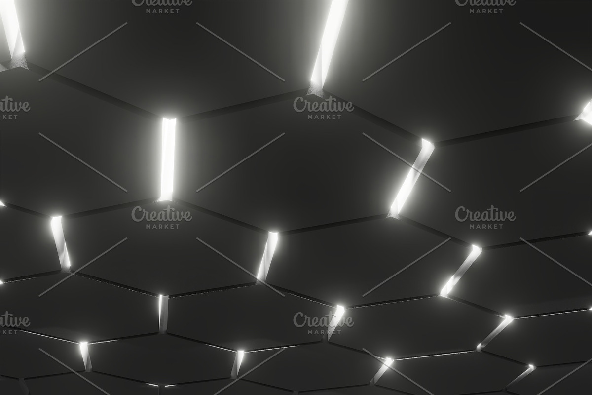 Lightened Hexagons Floor Backgrounds, a Texture Graphic by The_DrX (Photo 14 of 16)