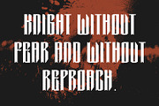 Remmaq Blackletter Display Font, a Blackletter Font by Maulana Creative (Thumbnail 4 of 7)