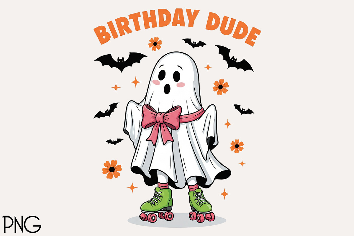 Birthday Dude Halloween Birthday, an Illustration by Black Bird Studio (Photo 1 of 4)