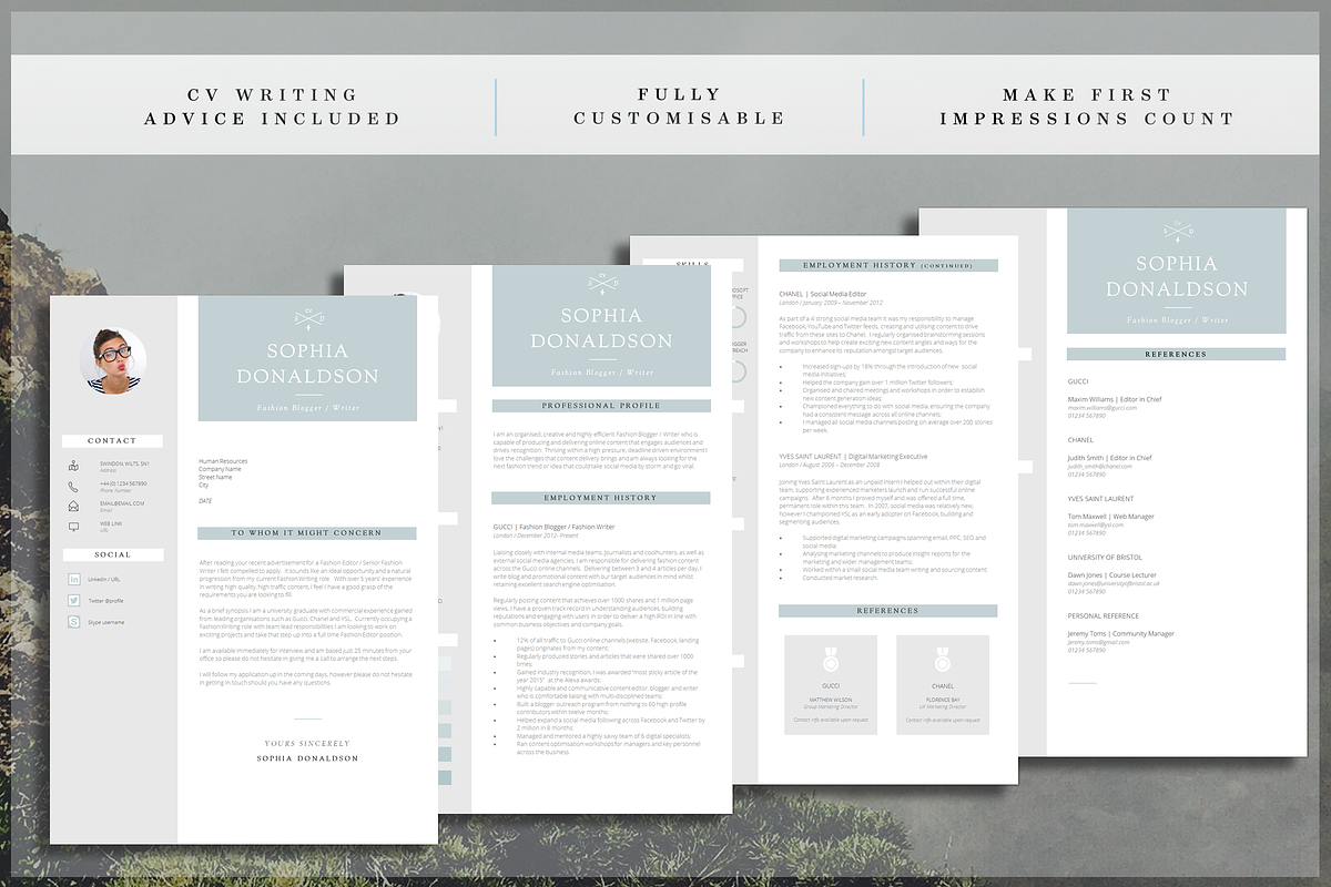 CV | Resume Template, a Resume Template by introDuice - CV / Resumes (Photo 6 of 6)