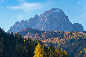 Autumn alpine Dolomites rocky  mountain scene, Sudtirol, Italy., a Nature Photo by YuriyB