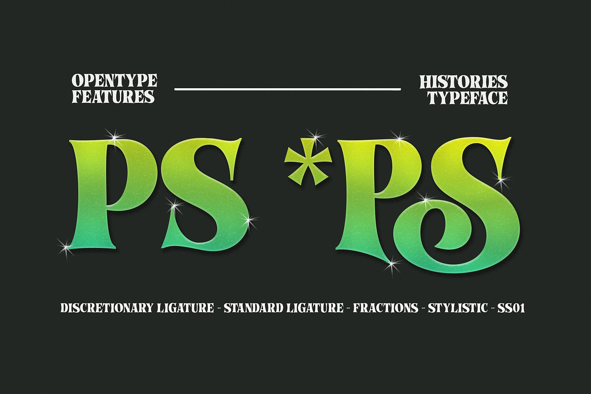Histories - Fairytale Typeface, a Font by Graptail (Photo 12 of 15)