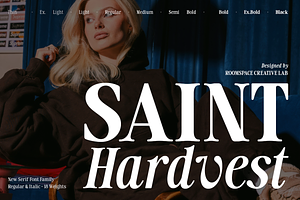 Saint Hardvest – High Contrast Serif