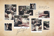 Vintage Photo Collage Mood Board, a Card Template by BrandPacks (Thumbnail 1 of 2)