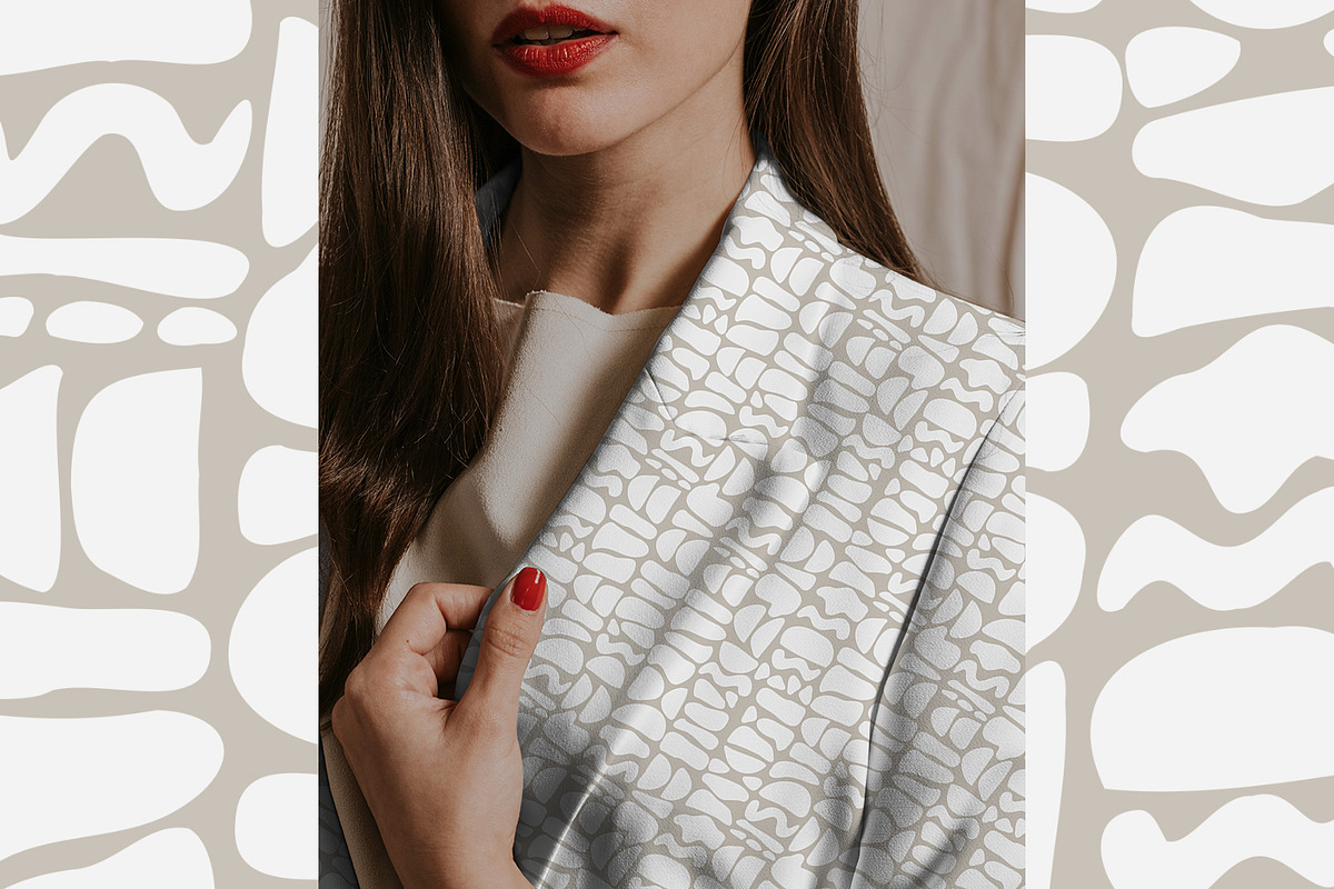 Abstract Stone Shapes, a Pattern Graphic by MalyskaStudio (Photo 18 of 21)
