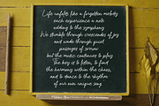 Melodious Bloom Font, a Handwritten Font by Letterhanna Studio (Thumbnail 7 of 16)