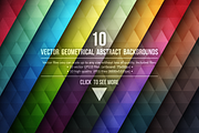 Vector Geometrical Backgrounds, a Pattern Graphic by yamonstro (Thumbnail 1 of 14)