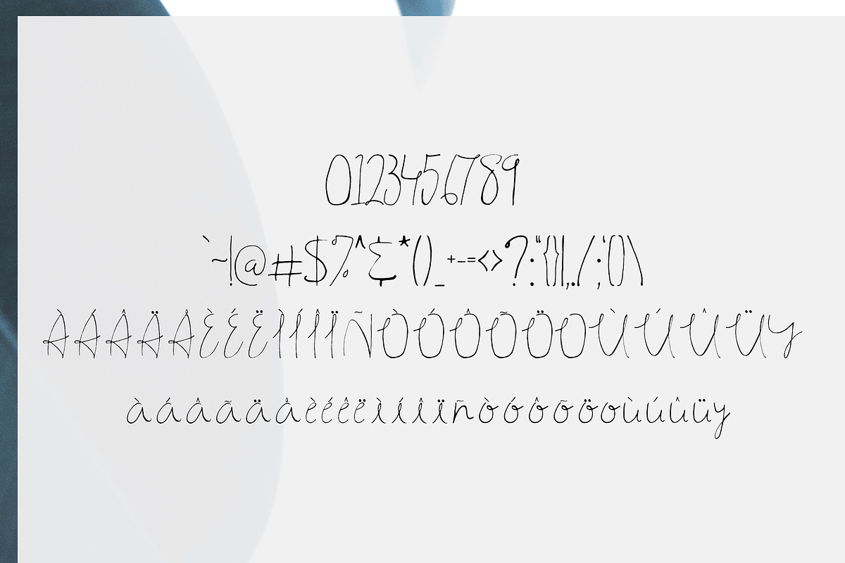 Ahsan Calligraphy Script Font preview 3