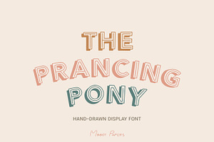 The Prancing Pony Font