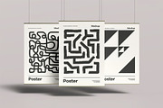 Poster Mock up, an Advertising Mockup by zippypixelstudio (Thumbnail 5 of 13)