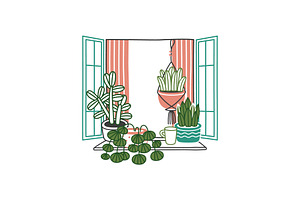 HOMEPLANTS Clip Arts Collection