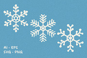27 Hand Drawn Snowflakes, an Object Graphic by PixMarket (Thumbnail 2 of 10)