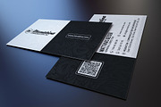 Black And White Business Card, a Business Card Template by Marvel (Thumbnail 1 of 3)