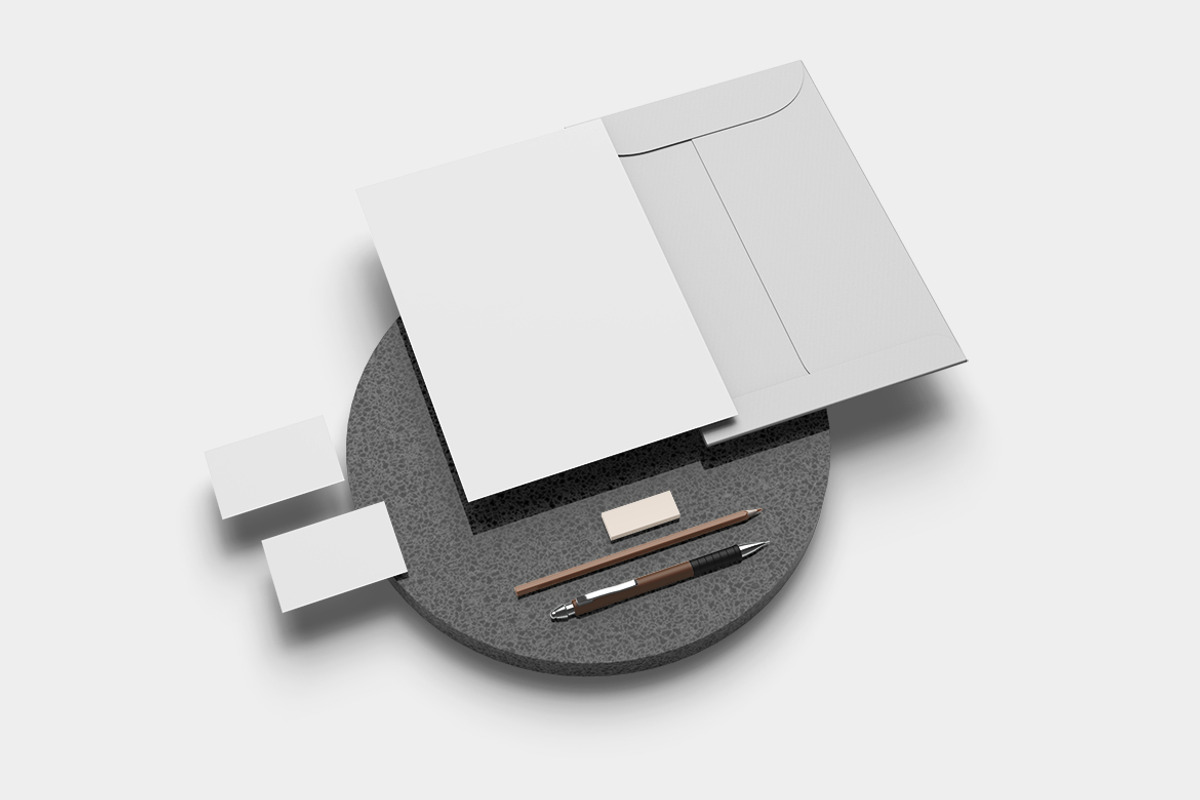 Stationery Mockup, a Pens & Pencil Mockup by Kenrichi (Photo 2 of 4)