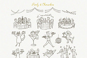 Quirky Wedding SVG Illustrations, an Object Illustration by Ayya Studio (Thumbnail 15 of 15)