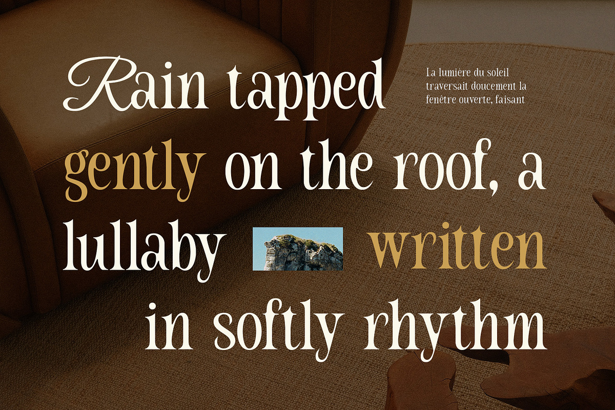 CS Lenox Drawn, a Serif Font by Craft Supply Co. (Photo 7 of 8)