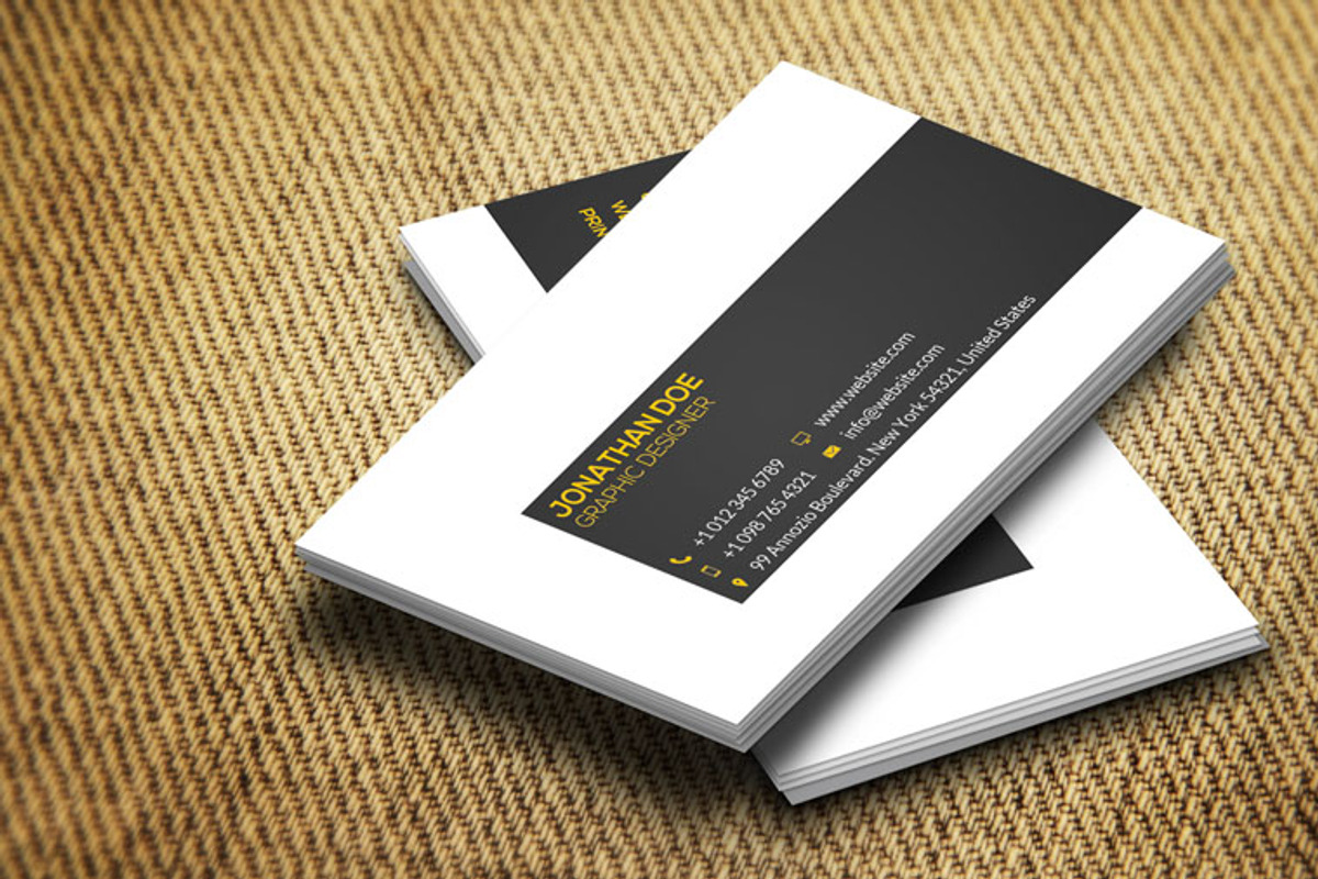 Creative Business Card CM113, a Business Card Template by annozio (Photo 2 of 4)