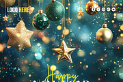 Happy New Year Template Bundle, a Social Media Template by gstudiovect21 (Thumbnail 14 of 16)