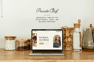 Private Chef Squarespace Template