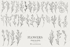 Wild Flowers Clipart