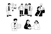 College Study Activities Vol. 2, a Person Illustration by SLAB! Design (Thumbnail 2 of 3)