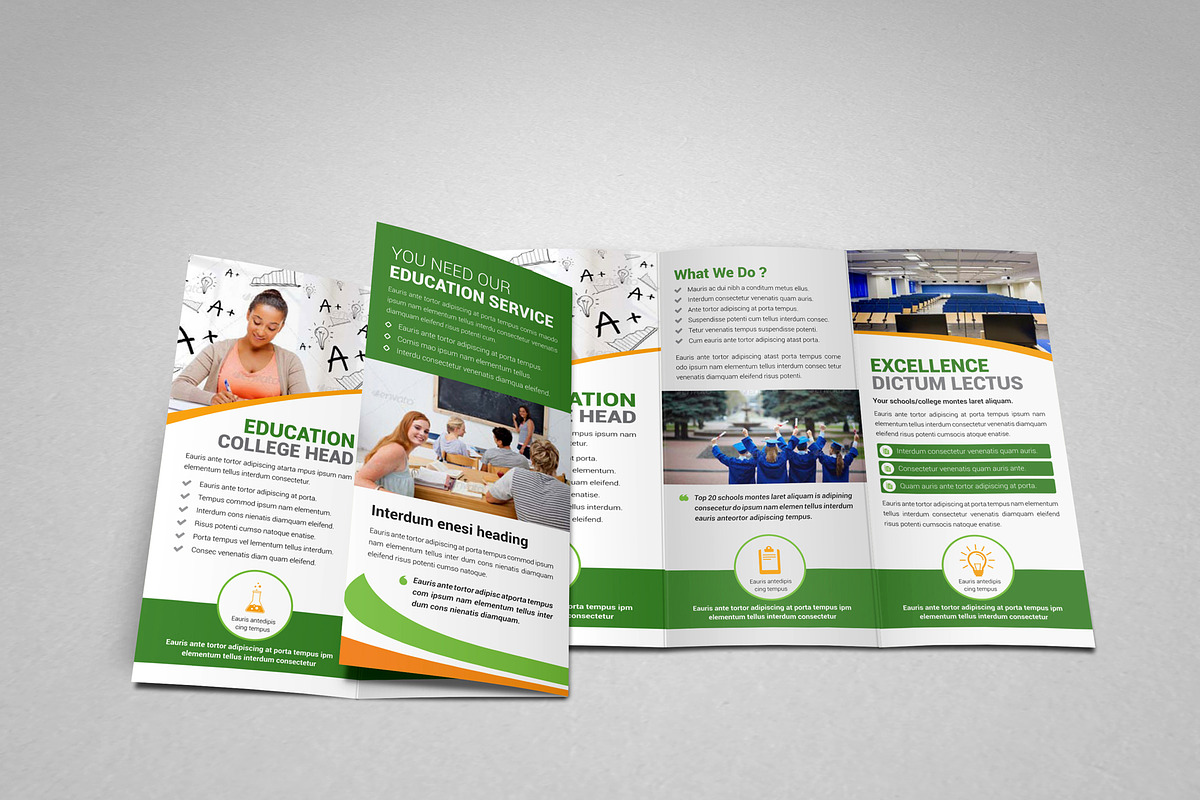 Education College Trifold V3, a Brochure Template by JanySultana (Photo 6 of 10)