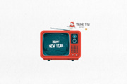 New Year Cows, an Animal Illustration by Noli Molly Store (Thumbnail 8 of 8)