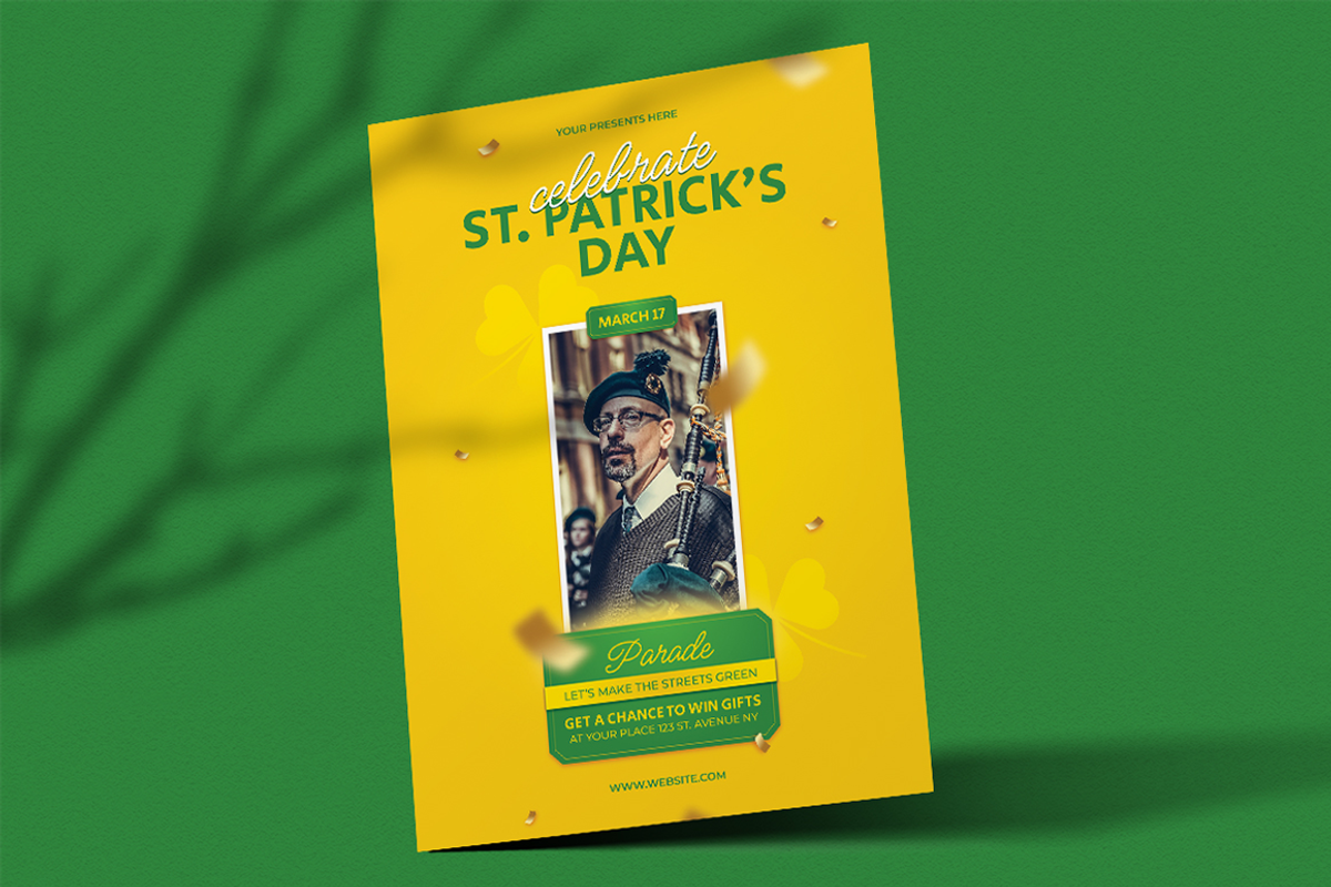 Irema - St. Patrick's Day Flyer, a Flyer Template by Lettha-Studio (Photo 2 of 4)