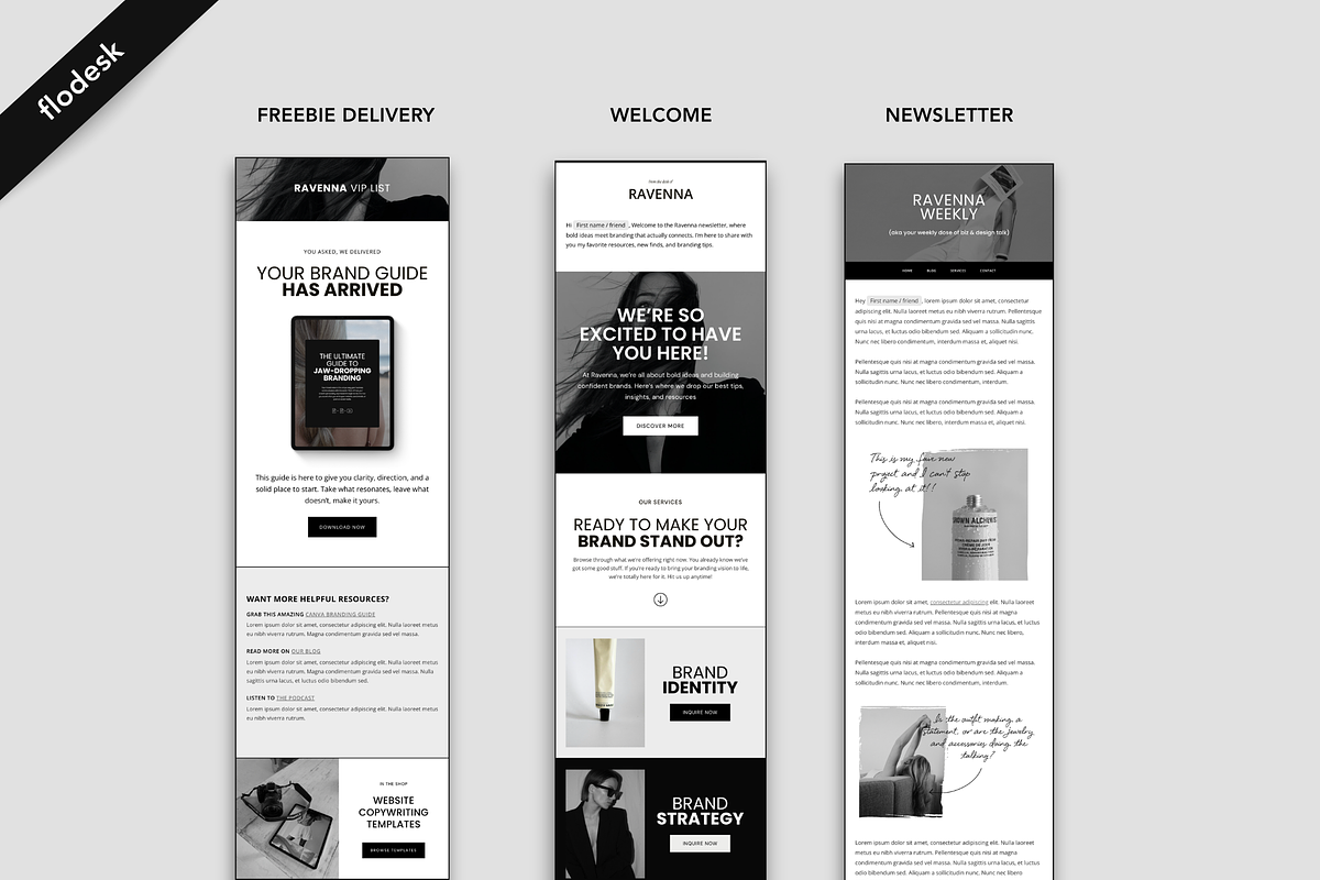 Flodesk Email Templates | Ravenna, an Email Template by Designorina (Photo 3 of 9)