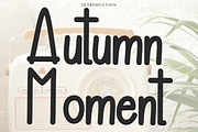 Autumn Moment, a Script Font by InermediaSTUDIO (Thumbnail 1 of 7)