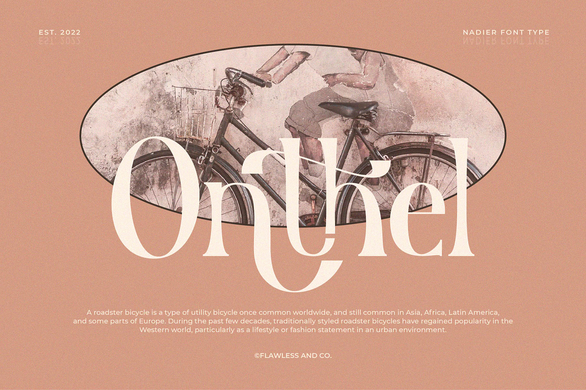 Nadier - Classic Retro Typeface, a Serif Font by Flawless And Co (Photo 4 of 12)