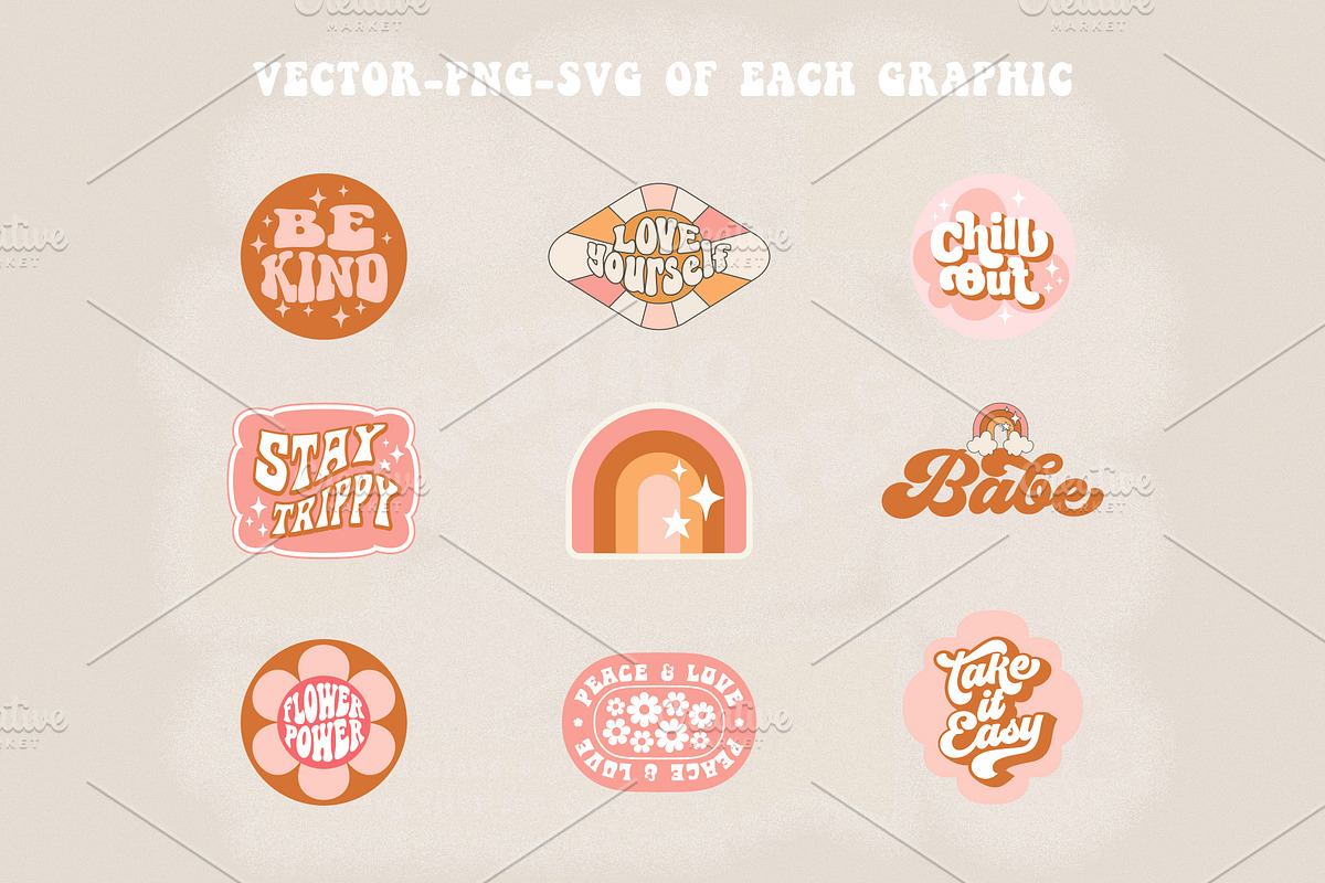 Retro Shapes & Graphics, an Illustration by Summit Avenue (Photo 8 of 8)