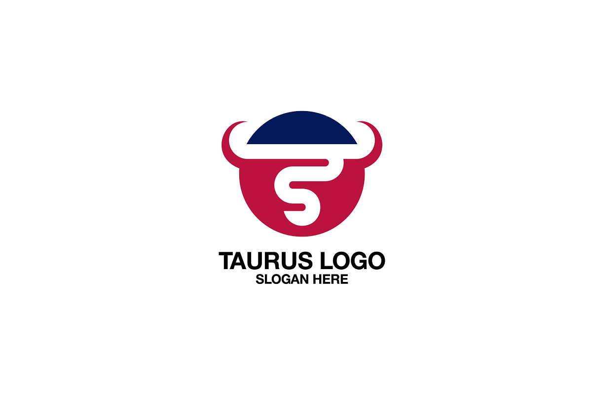 taurus vector template logo design, a Branding & Logo Template by OmerStudio