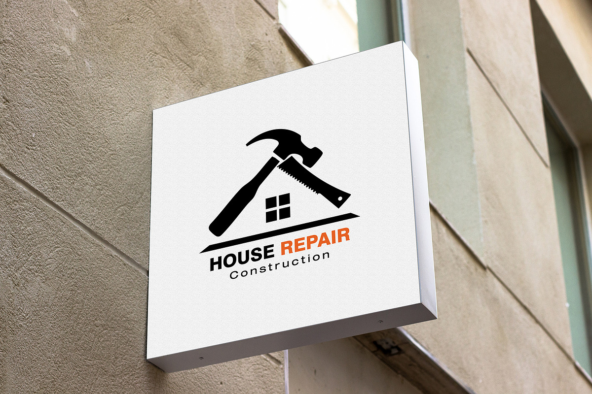 Custom Handyman Logo Template, a Branding & Logo Template by YUDesignStore (Photo 4 of 7)