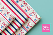 Preppy fourth of July Patterns, a Pattern Graphic by Yasmine Patterns (Thumbnail 3 of 6)