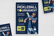 Pickleball Flyer Template, a Flyer Template by BrandPacks (Thumbnail 1 of 6)