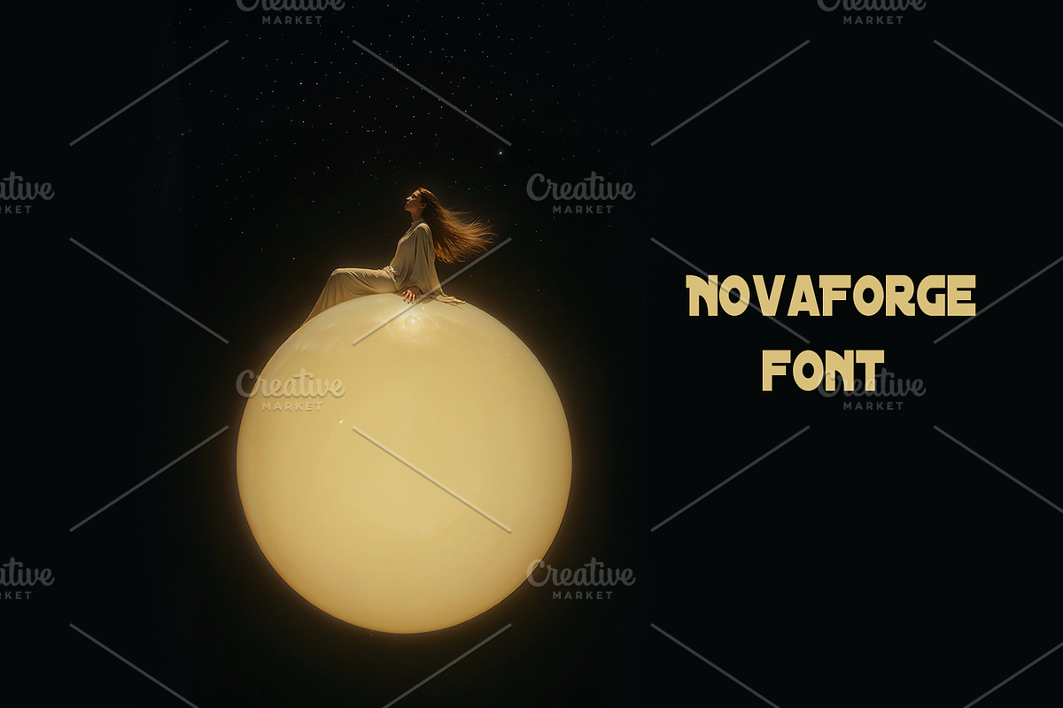NovaForge font-Regular-0107-25, a Sans Serif Font by canve (Photo 1 of 2)