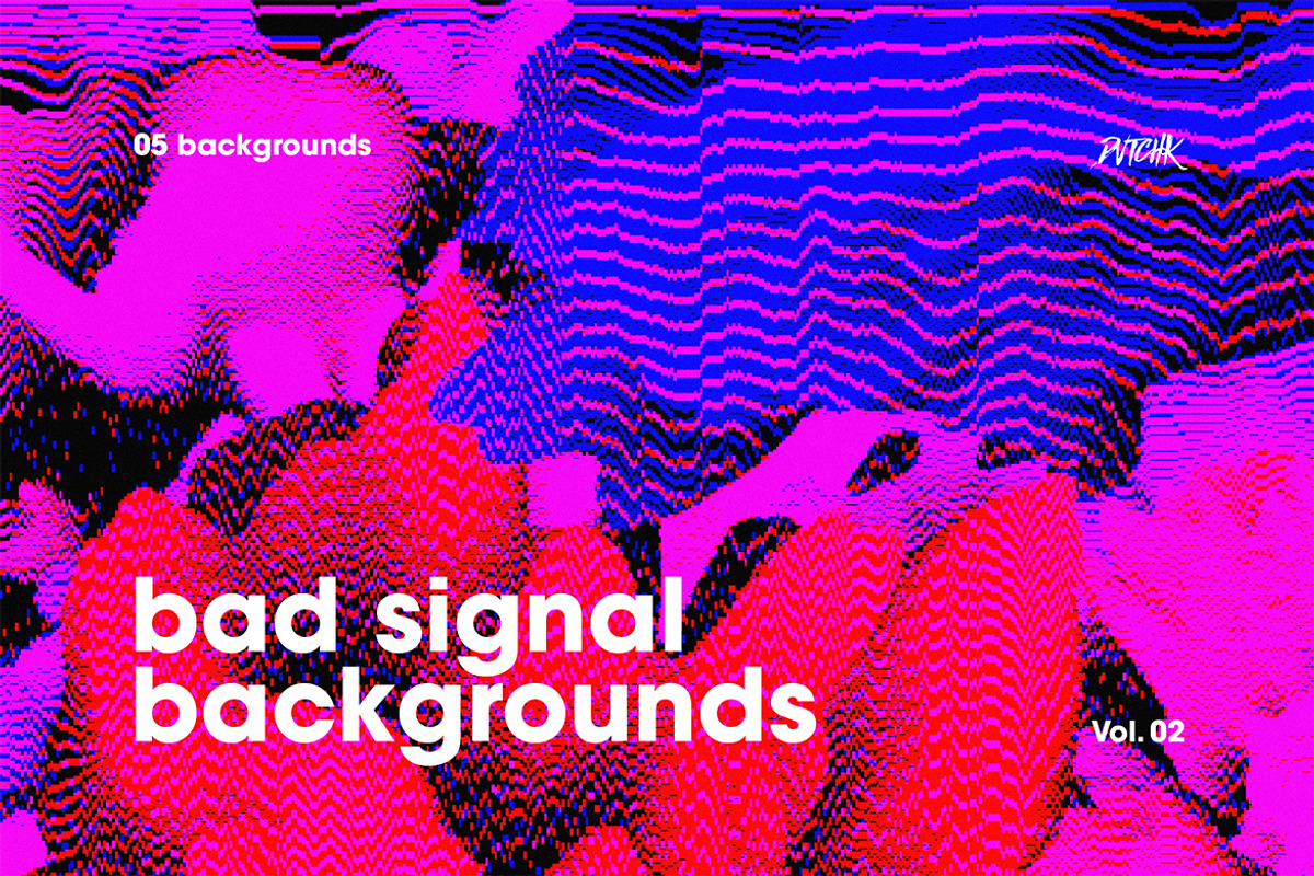 Bad Signal Backgrounds Vol. 02, a Background Graphic by dvtchk (Photo 3 of 5)