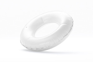 Swim Ring White 3D Model