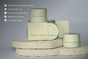 Cosmetic Cream Jar Mockup Kit, a Packaging Mockup by Mocktopia (Thumbnail 3 of 8)