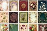 Victorian Floral Book Cover Bundle, a Brochure Template by LA Design (Thumbnail 3 of 10)