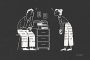Everyday People: Hand-Drawn Line Art, a Person Illustration by Veyla (Thumbnail 7 of 14)