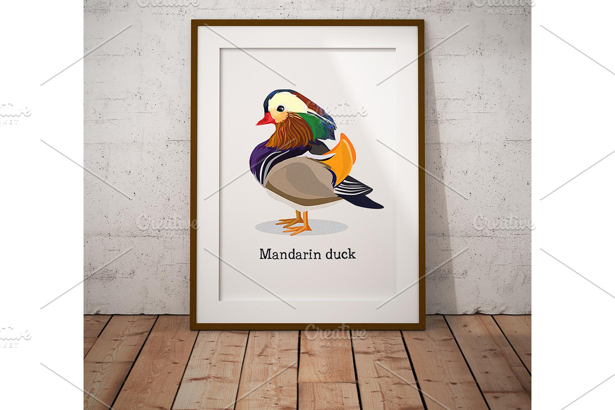 Duck set vector, an Object Illustration by Sweet_print (Photo 2 of 2)