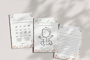 Spring Rabbit Baby Shower Bundle, an Invitation Template by Digital_Mind (Thumbnail 8 of 9)
