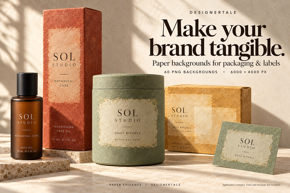 60 Paper Texture Backgrounds, a Texture Graphic by Designertale (Photo 2 of 10)