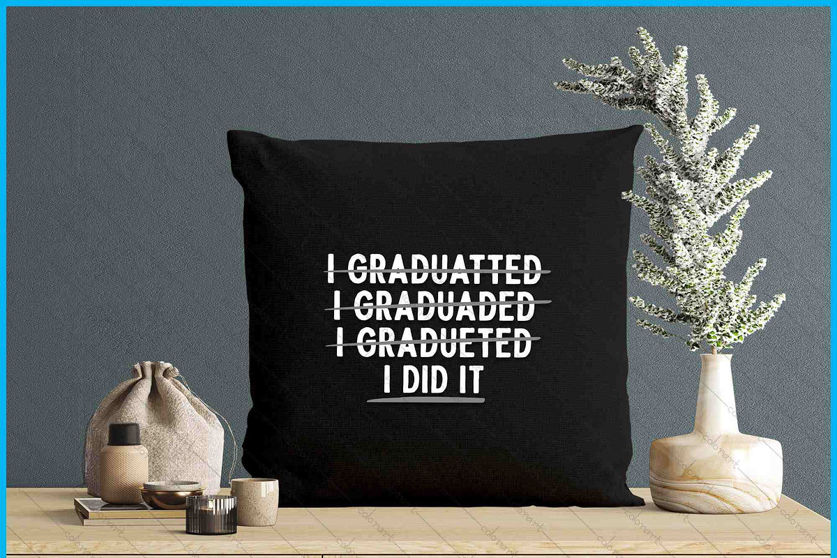 Graduation Art For College School, a Graphic by Creativeusart (Photo 4 of 4)