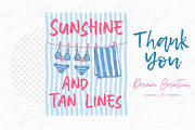 Summer Beach PNG Hand Drawn Line Art, an Illustration by Dream Creation (Thumbnail 7 of 7)
